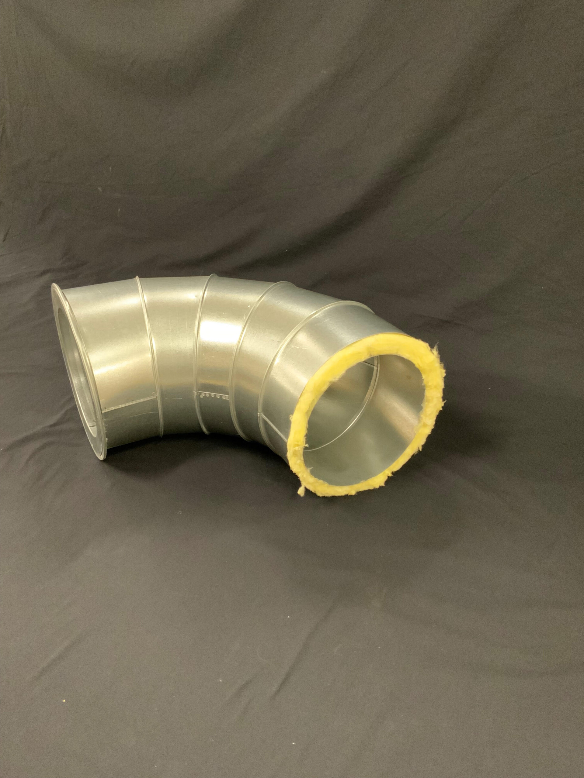 Large Double-Wall Spiral Elbow Duct Single Piece (2)